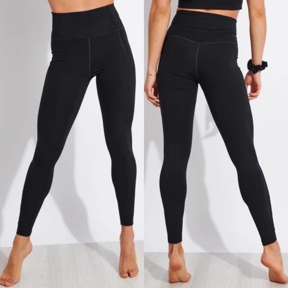 Girlfriend Collective Compressive High Waisted Legging Black size XS - Picture 1 of 8